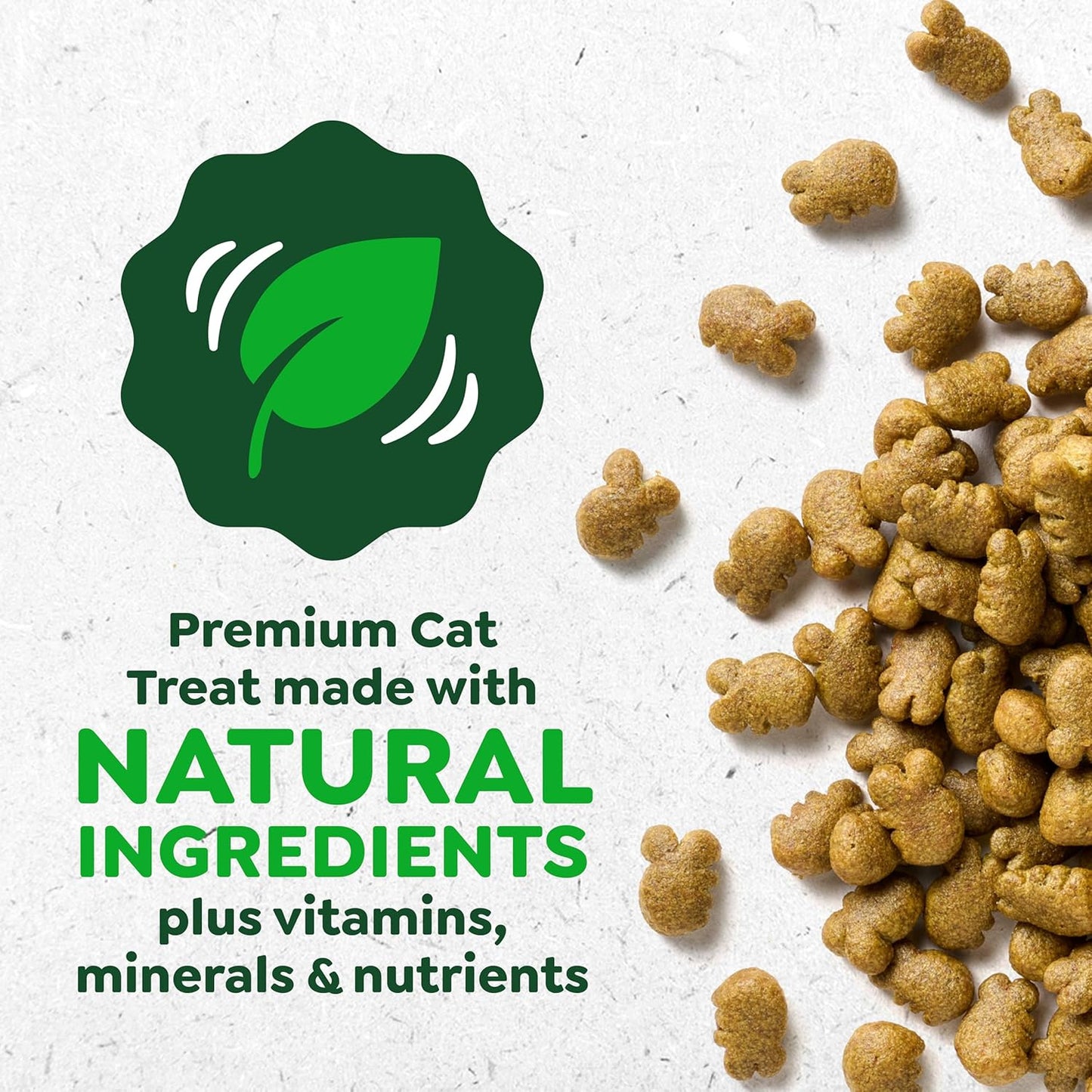 FELINE  Natural Dental Care Cat Treats, Tuna Flavor, All Bag Sizes