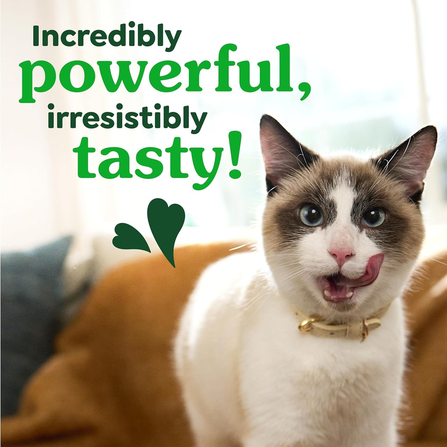 FELINE  Natural Dental Care Cat Treats, Tuna Flavor, All Bag Sizes